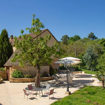 Le Four A Pain, Avec Piscine Et Proche Sarlat Semesterbostad Marquay