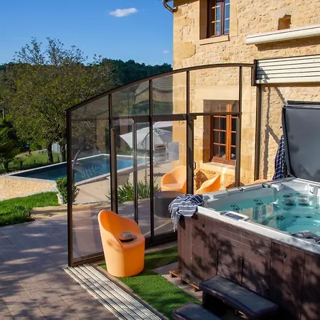Le Four A Pain, Avec Piscine Et Proche Sarlat Prázdninový dům